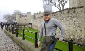 Saya di Tower of London