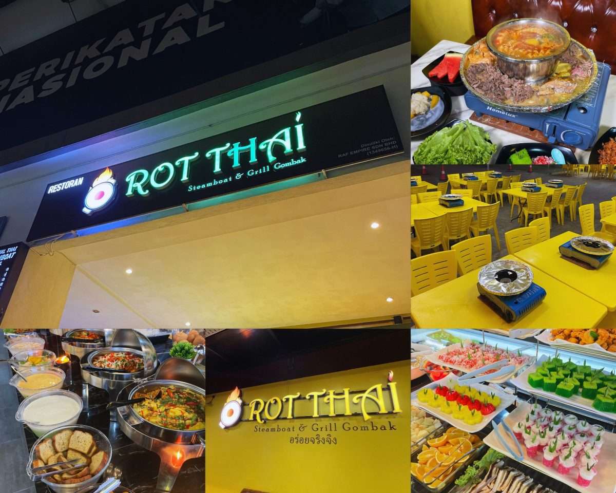 Rot Thai Steamboat & Grill – PORT BUFFET BERBALOI GILA DI KL !!! 😍🥩🍜